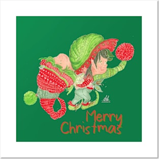 Christmas Elf Posters and Art